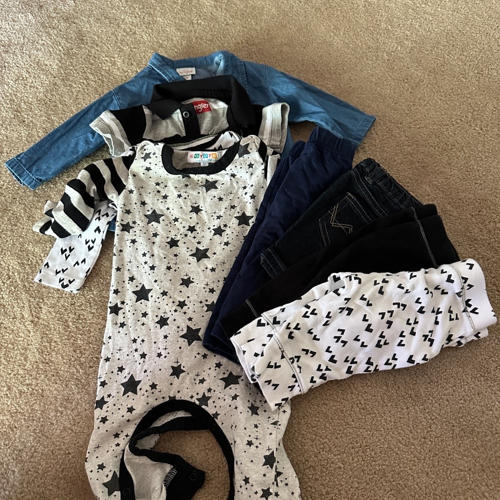 Starry Night Kids One Piece